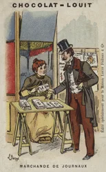 Newspaper Seller